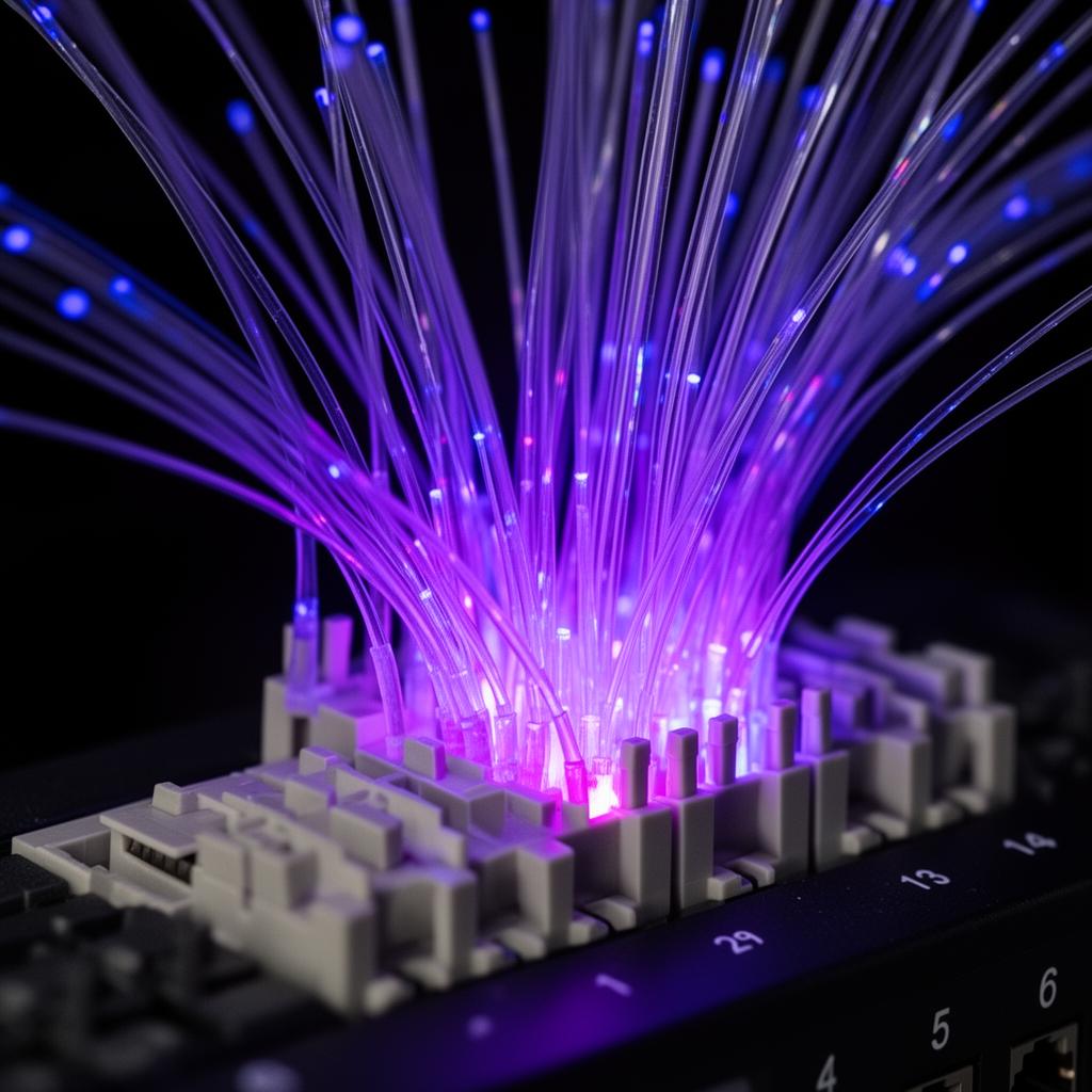 Fibre optic cabling termination